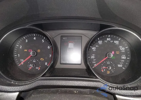 2017 Volkswagen Passat 1.8T Se из США, поврежденный, VIN 1VWGT7A38HC083871